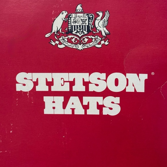 Stetson Light Cream Cowboy Hat with Feather Accent - Picture 5 of 9